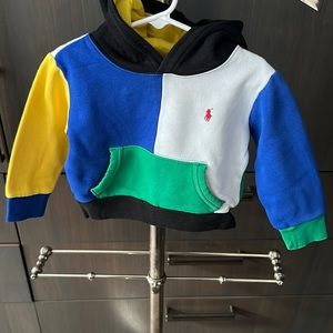POLO Ralph Lauren - Color Block Hoodie - Size 2/2T.